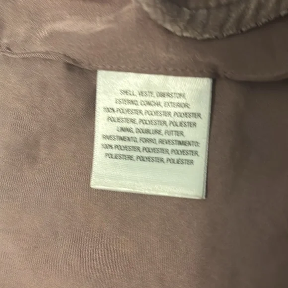 Free People rose mauve open velvet vest w/admirial buttons SZ M boho chic - Picture 8 of 13